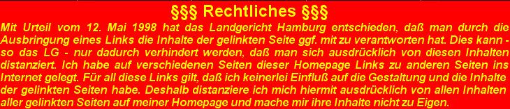 Rechtliches